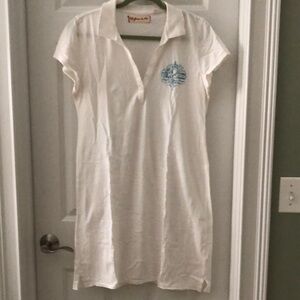 White Polo Jeans Co Swimsuit Cover Up - EUC